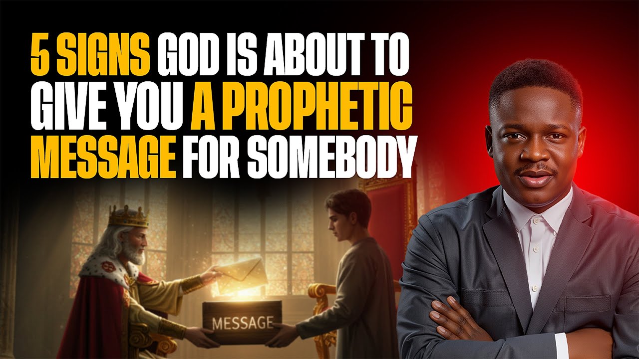 5 Signs God Is About to Give You a Prophetic Word for Someone | See In The Spirit Joshua Generation