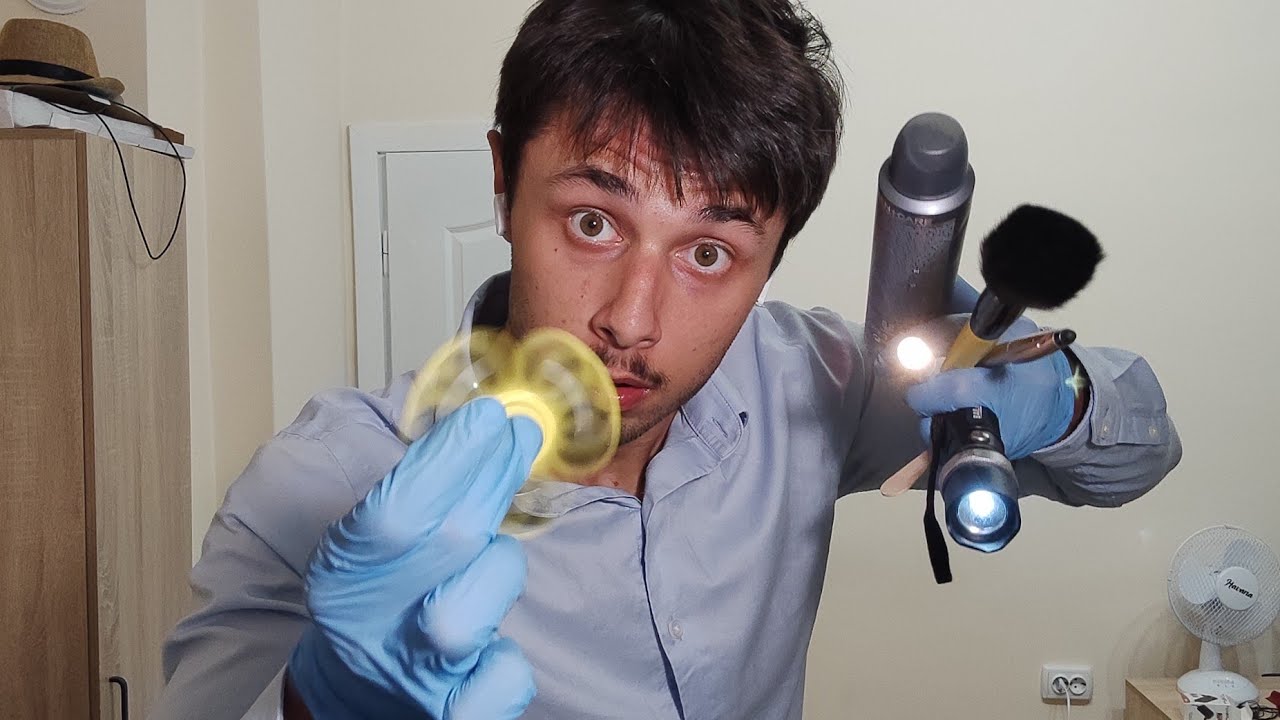 ASMR Fast 10 Minutes Cranial Nerve Exam RP With Dr Kenshi