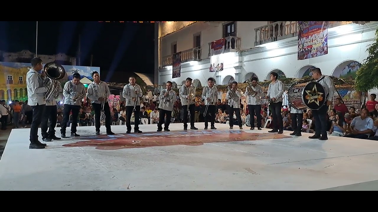 BANDA ESTRELLA DE HIDALGO REPRESENTANDO A SU MUNICIPIO SAN FELIPE ORIZATLAN HIDALGO