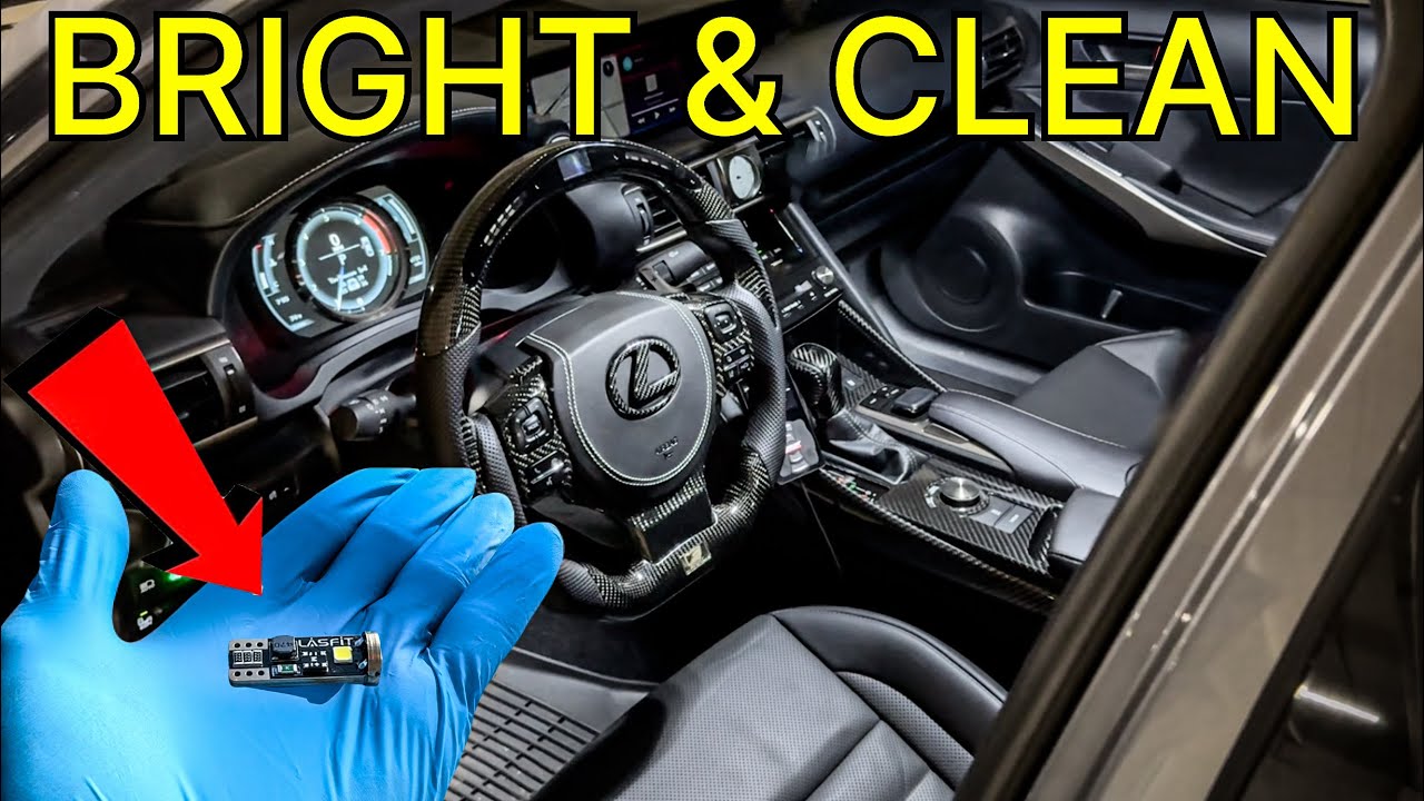 КАК ПОМЕНЯТЬ ВСЕ ОСВЕЩЕНИЕ САЛОНА НА СВЕТОДИОДНОЕ! | Lexus 3IS | Lasfit T10 | GREY 3IS