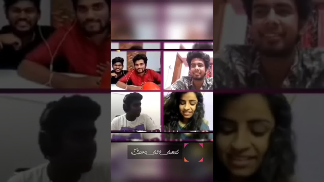 Sam Sivaangi cute singing #sam #sivaangi #samsivaangi #samsivaangifansclub #tamil #live #youtube