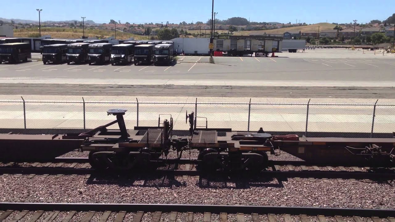 Short view of UPS / BNSF intermodal facility