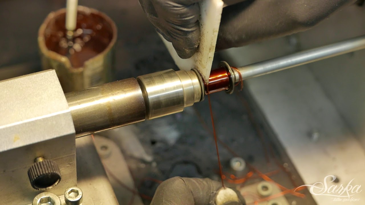 Sarka tattoo machines- Coil Winding