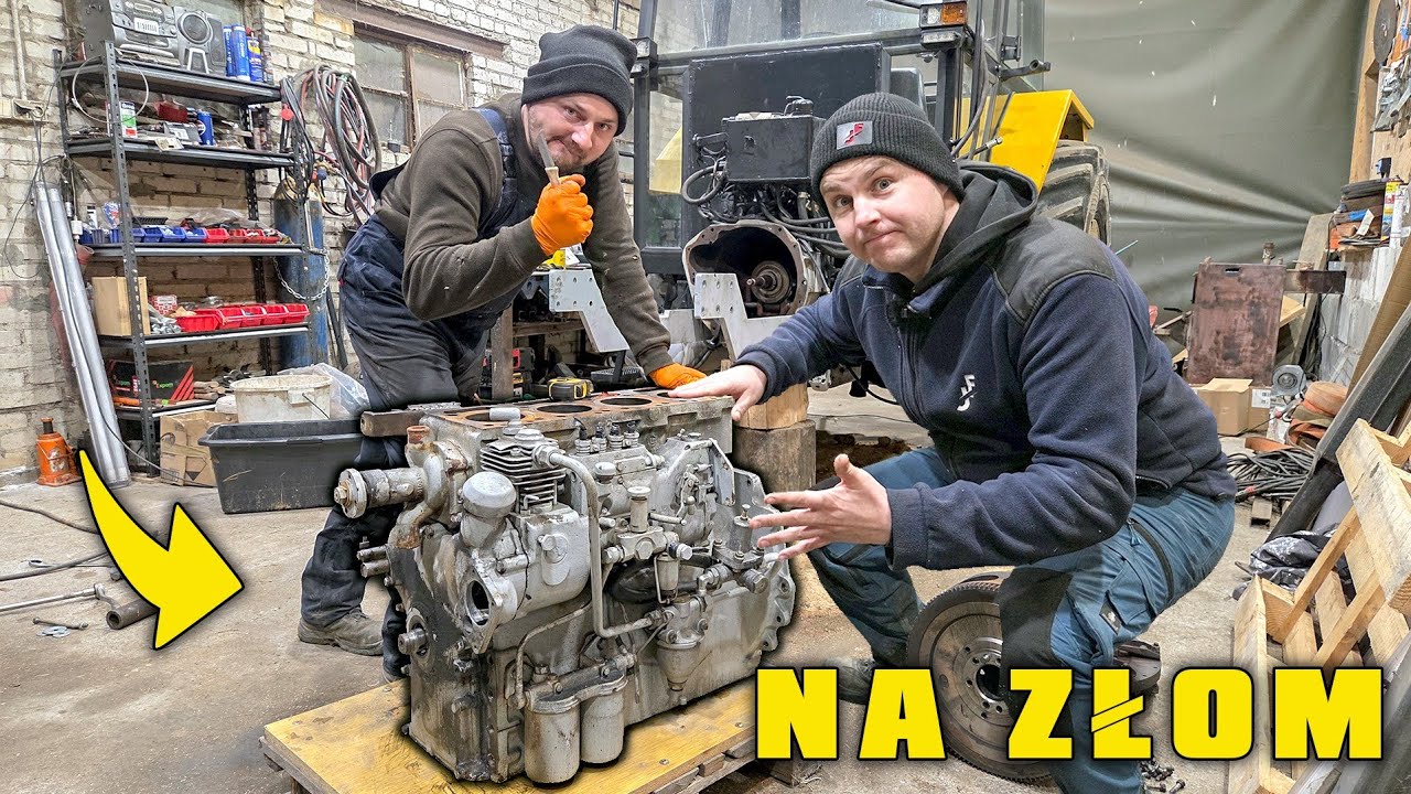 SILNIK NA ZŁOM.. REMONT URSUSA C-360 - BIJA DZWONY 