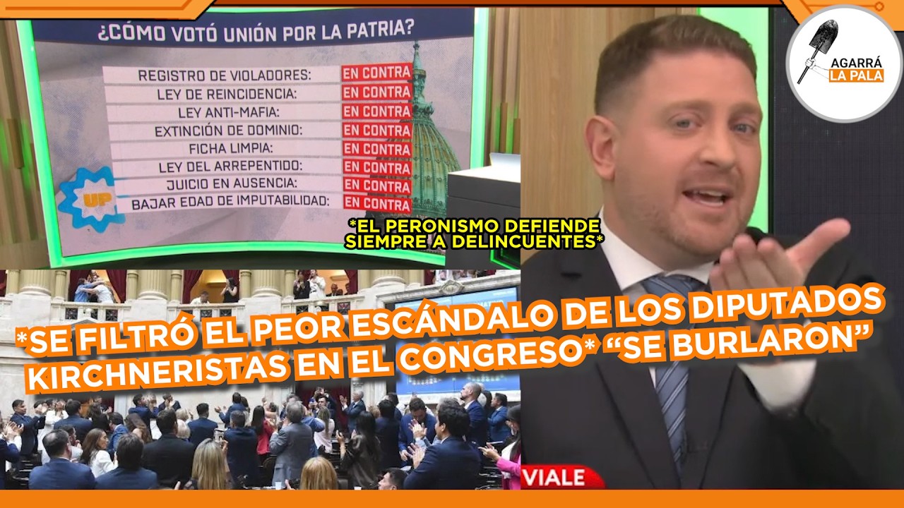 FILTRARON EL PEOR ESCÁNDALO DE DIPUTADOS KIRCHNERISTAS EN EL CONGRESO: 