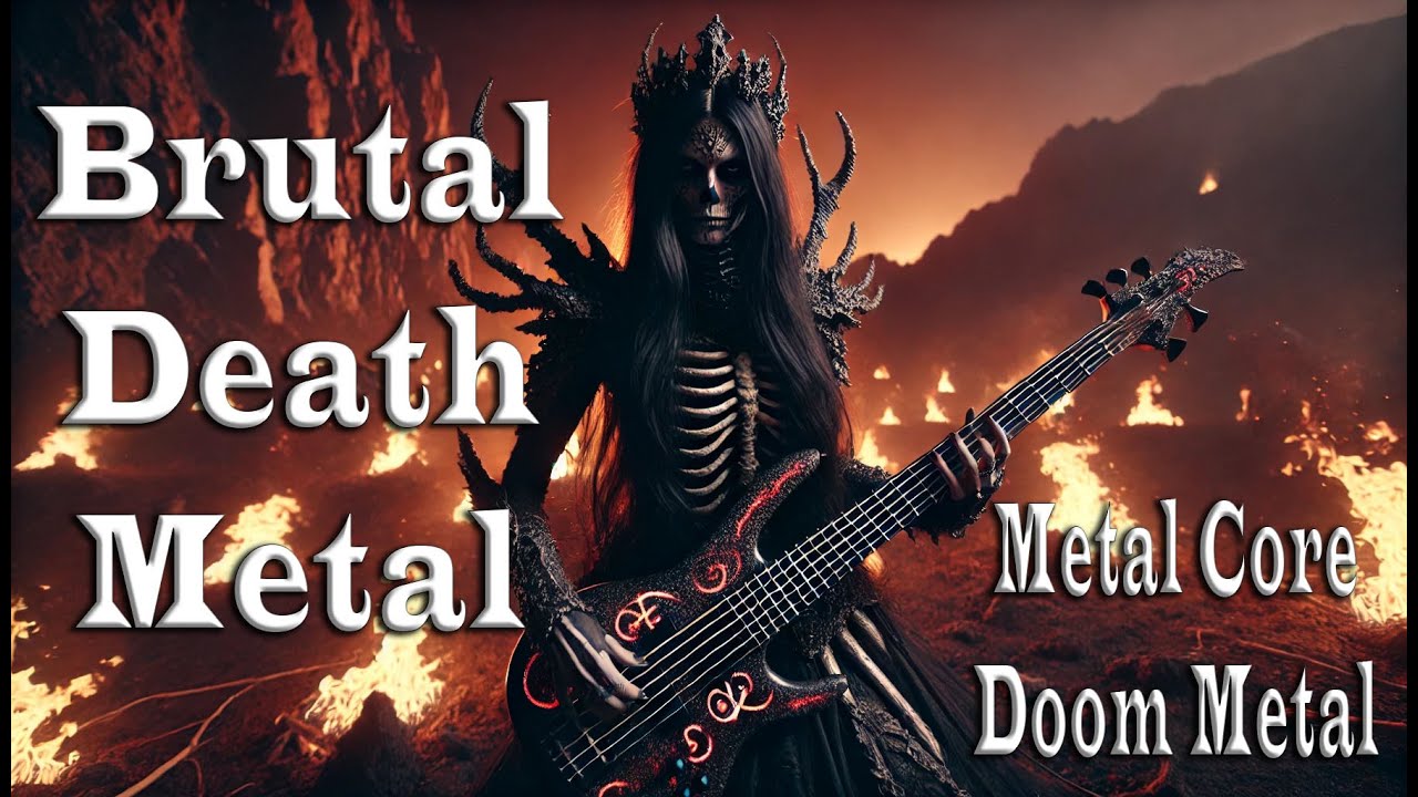 Brutal  Death Metal -  Brutal Rhythms and Crushing Beats  Background Music - #deathmetal