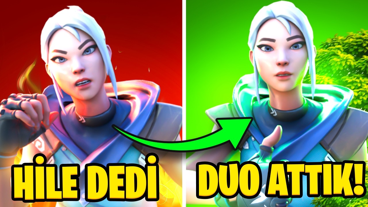 BANA HİLE diyen rakibi TAKIMIMA çağırıp, DUO attık! | Valorant