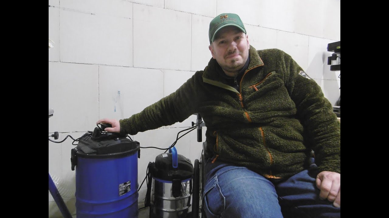 Absaugung für die Hobelmaschine