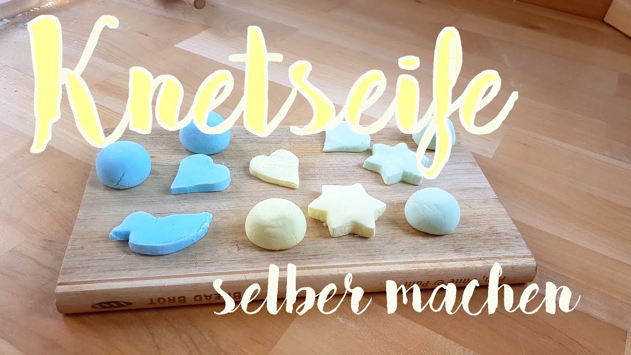 Knetseife selber machen! Knetseife machen ist ganz einfach.