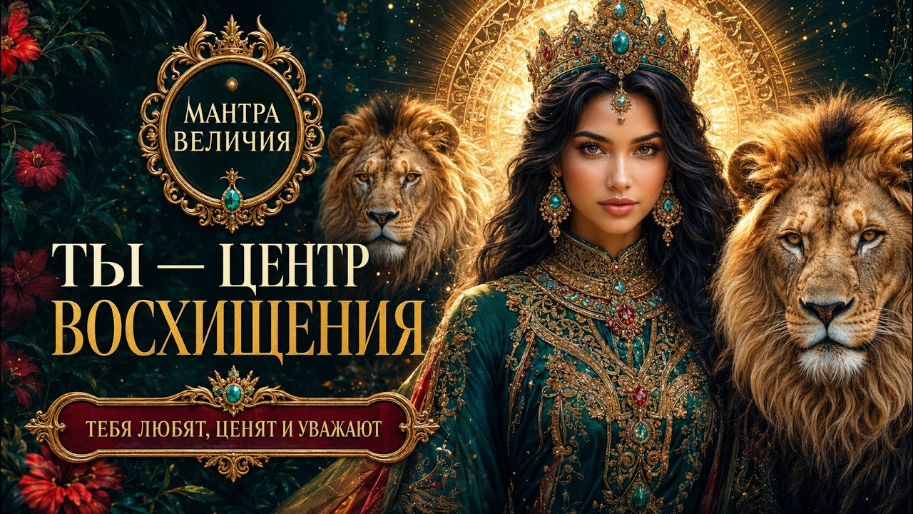 🌟 НИКТО НЕ СМОЖЕТ СОПРОТИВЛЯТСЯ ТЕБЕ — Привлекай Любовь, Восхищение, Желание и Уважение | Мантра 🔻