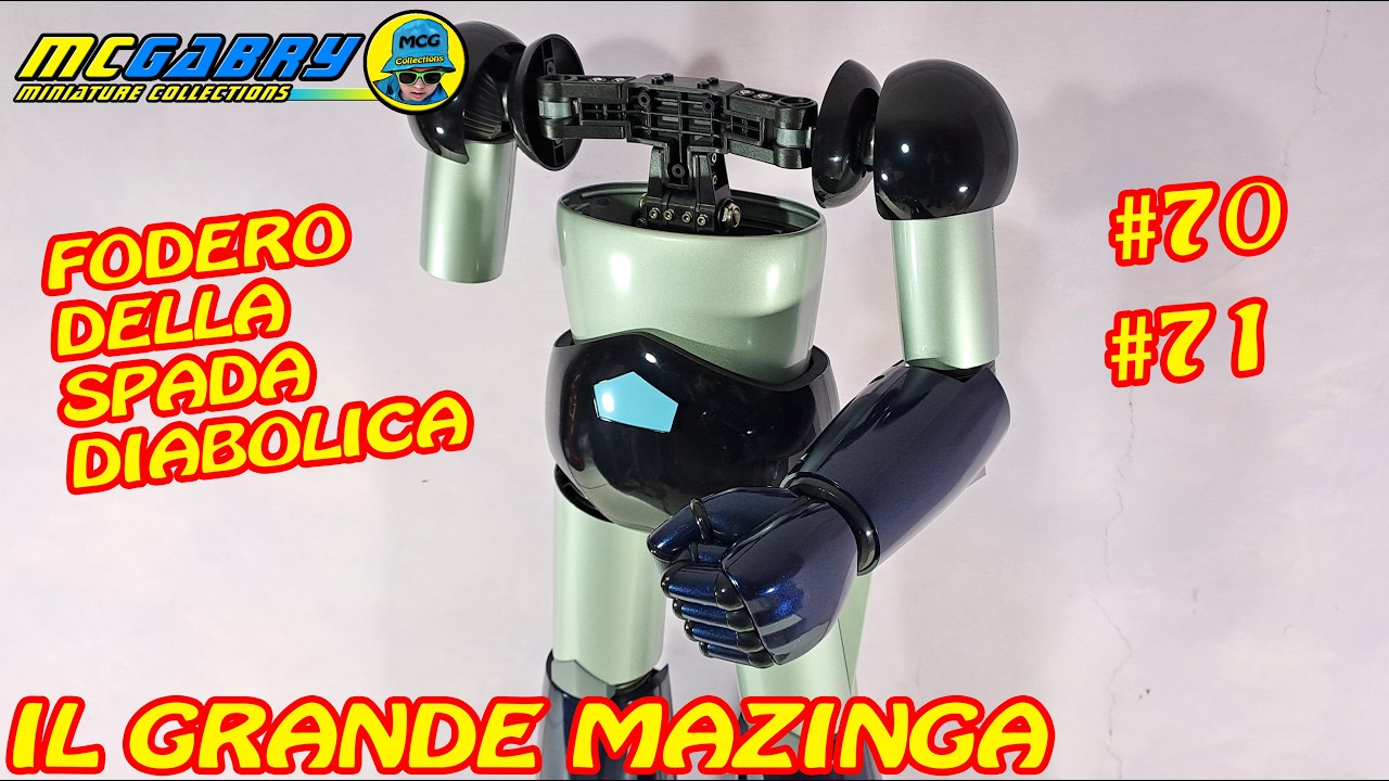GRANDE MAZINGA HACHETTE N.70 E 71 FODERO DELLA SPADA DIABOLICA - MODELLISMO EDICOLA