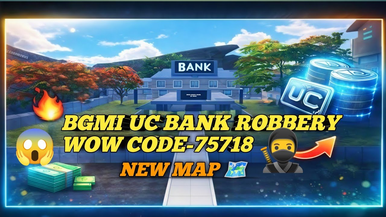 BGMI UC BANK ROBBERY💰I WowMode Easy Mission I WOW Code 75718 | FullGameplay Hindi #bgmiwowmode #code