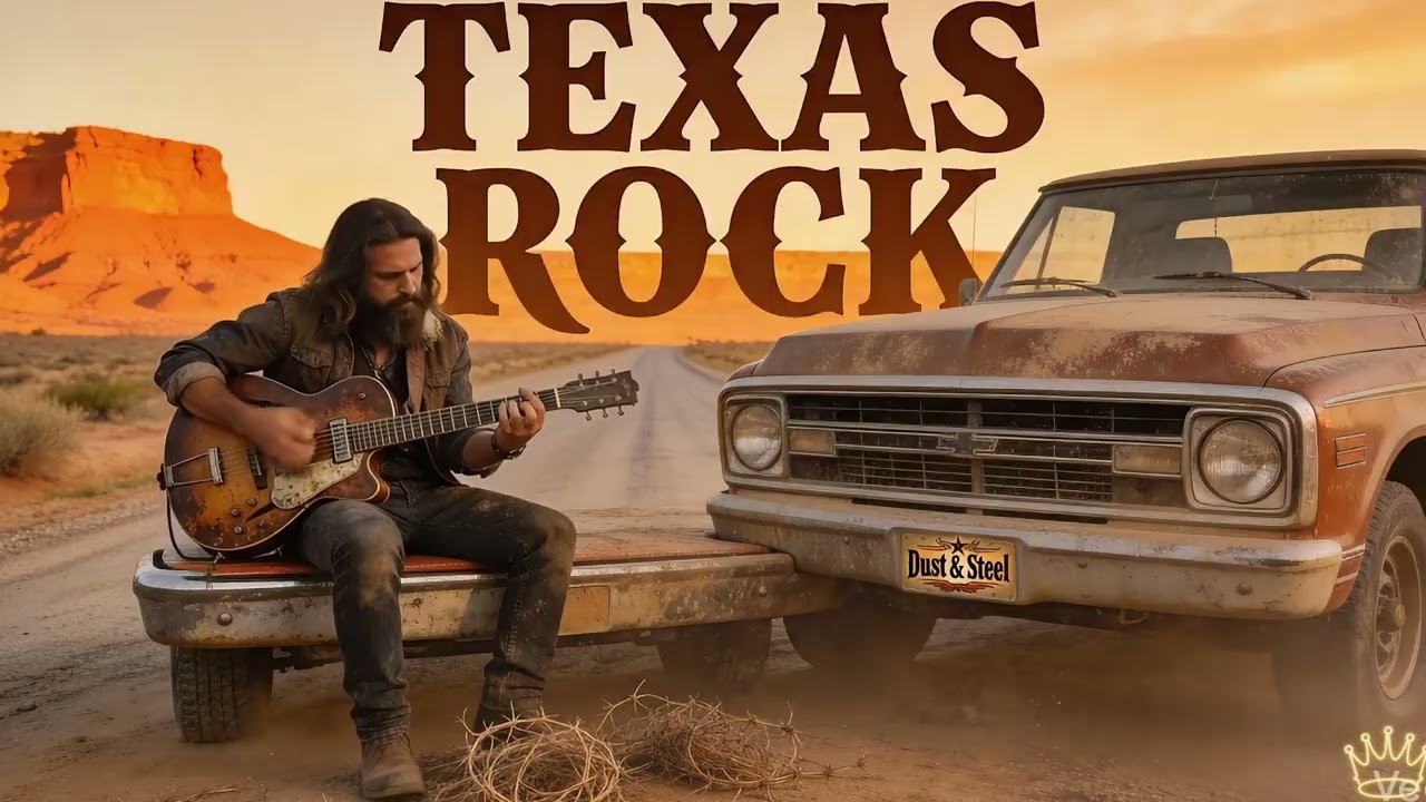 Get Ready Texas Outlaw Rock N Roll:  Dust & Steel #rockblues#bluesrock #rock#texasrock