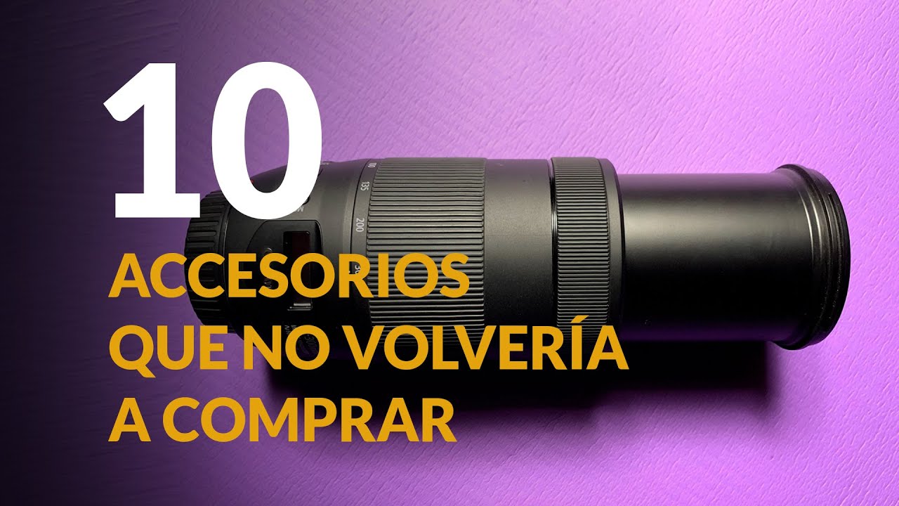Diez accesorios de fotografía que no volvería a comprar