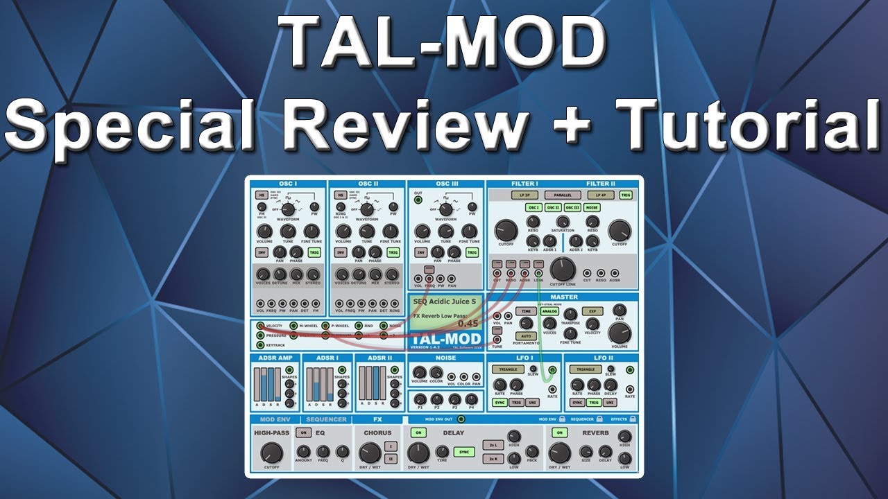 TAL-MOD Review + Tutorial