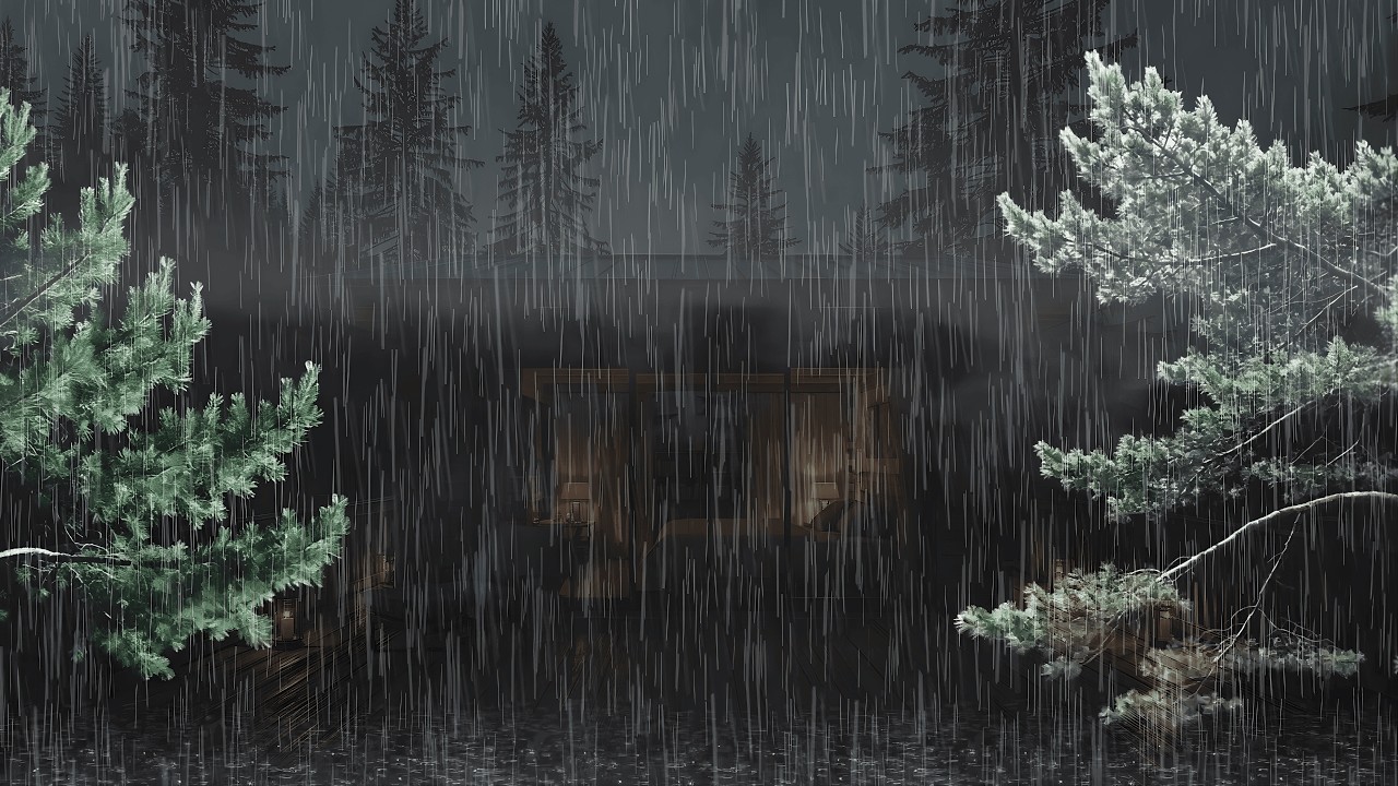 Deep Sleep Like a Baby with Calming Rain Sounds on Forest Leaves | Insomnia Relief