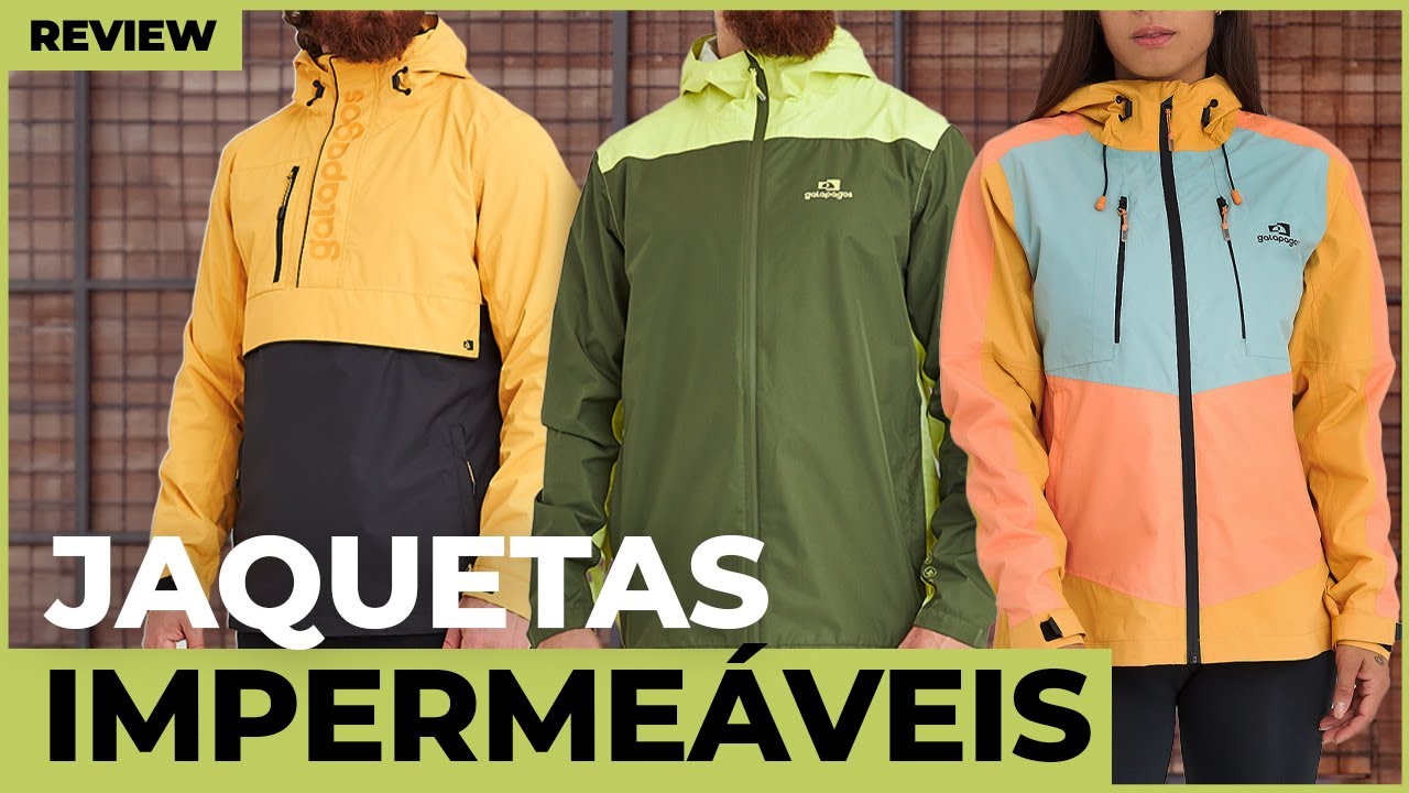 Qual é a Jaqueta certa pra você? Entenda as diferenças entre as nossas Jaquetas Impermeáveis