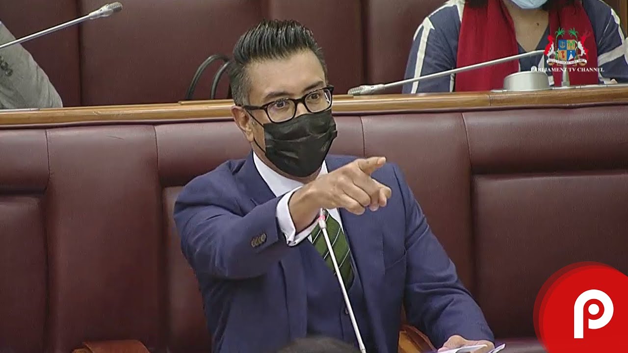 Motion de bl&acirc;me: l'intervention de Shakeel Mohamed au parlement