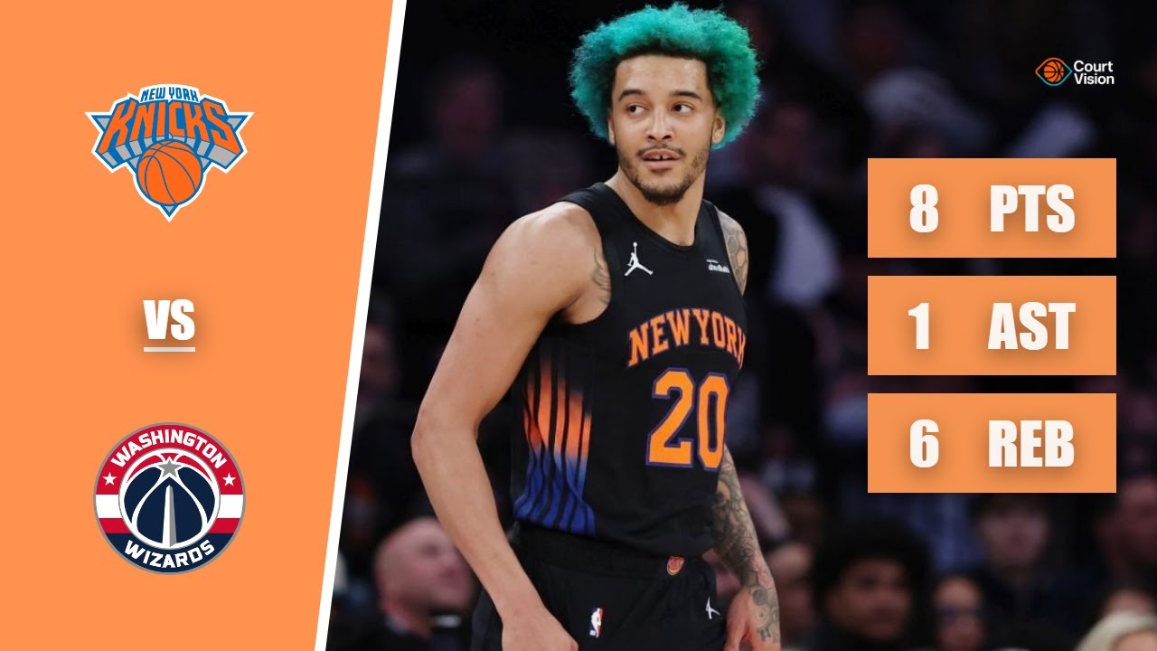 Jeremy Sochan - 8 Points, 1 Assist, 6 Rebounds vs Wizards - 2025-26 Regular Season