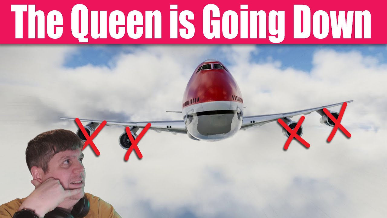 All 4 Engines Down | Ultimate 747 Flight Simulator Test!