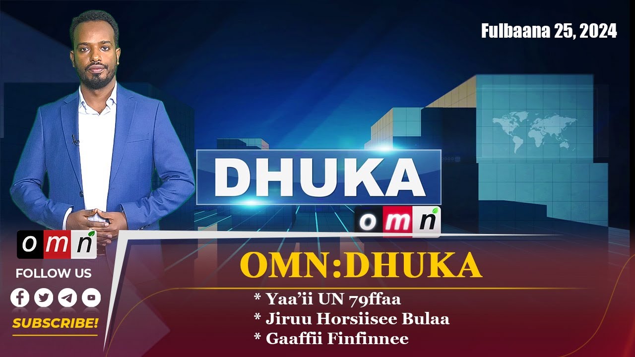 Dhuka - Xiinxala Gabaasaalee Fulbaana 25, 2024