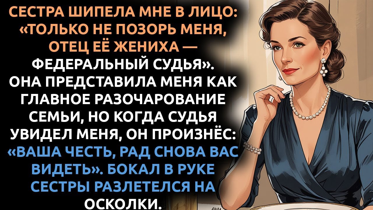 Моя сестра годами ЛГАЛА жениху обо мне — но она не знала, что его отец мой КОЛЛЕГА.