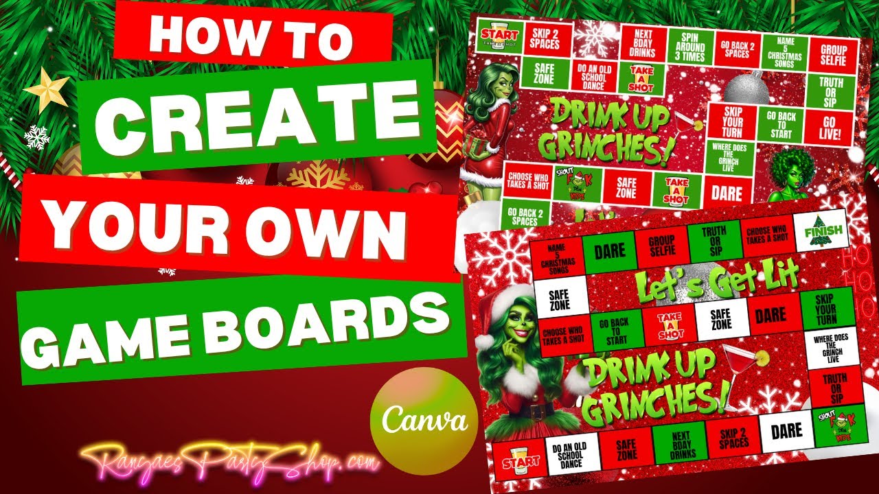 Canva Game Board Design