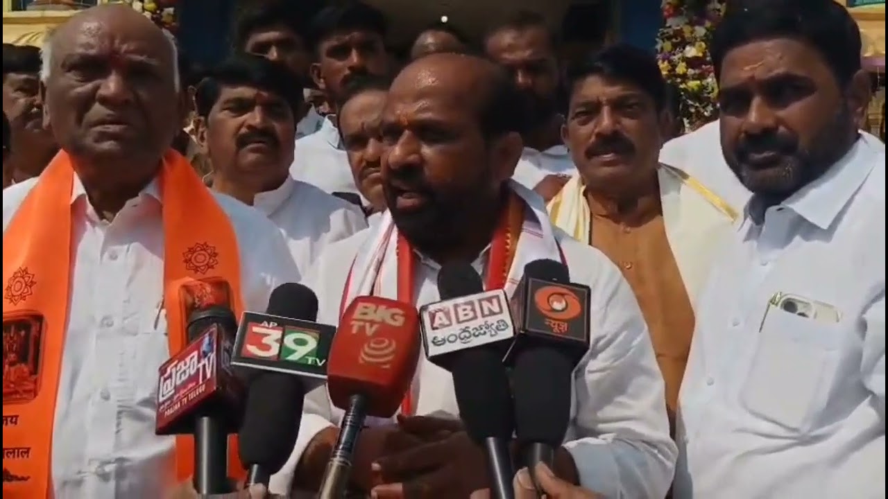 శ్రీ సంత్ సేవాలాల్ మహారాజ్ జయంతి వేడుకల్లో పాల్గొన్న మంత్రి సత్య కుమార్ యాదవ్