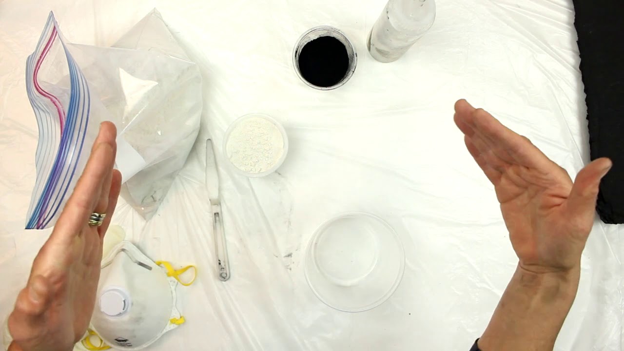 How to Make Black Pigment for Mosaic Art with Tami Macala