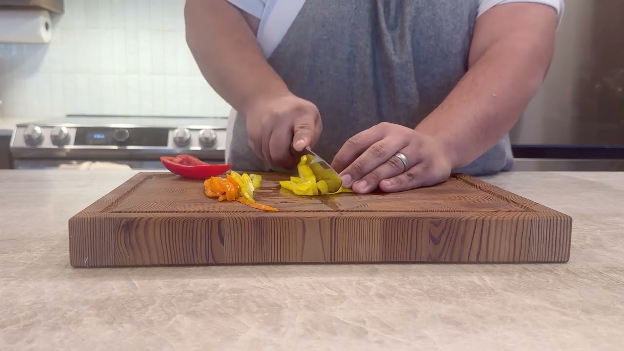 Backley Cutting Board for Kitchen &ndash; Wood Cutting Board, Non-Toxic Butcher Block, Cutting Boards