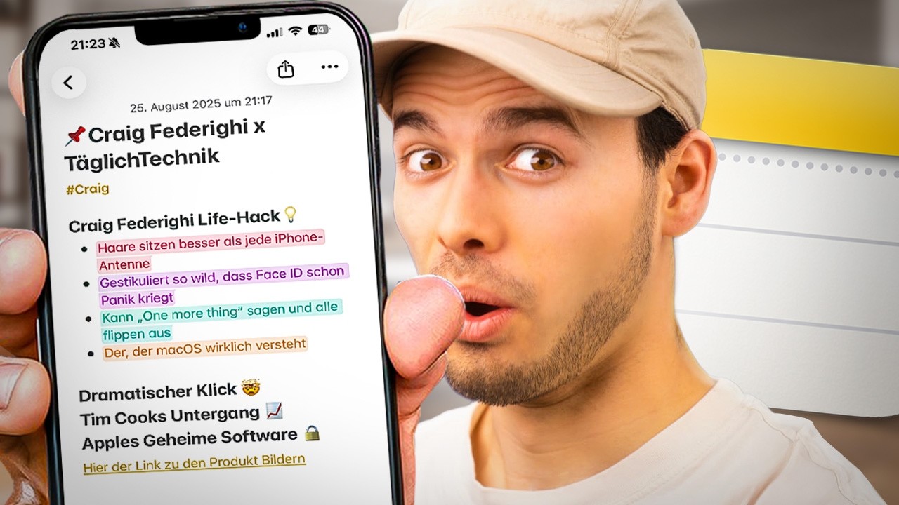 Apple Notizen ist VERR&Uuml;CKT gut mit diesen Funktionen!