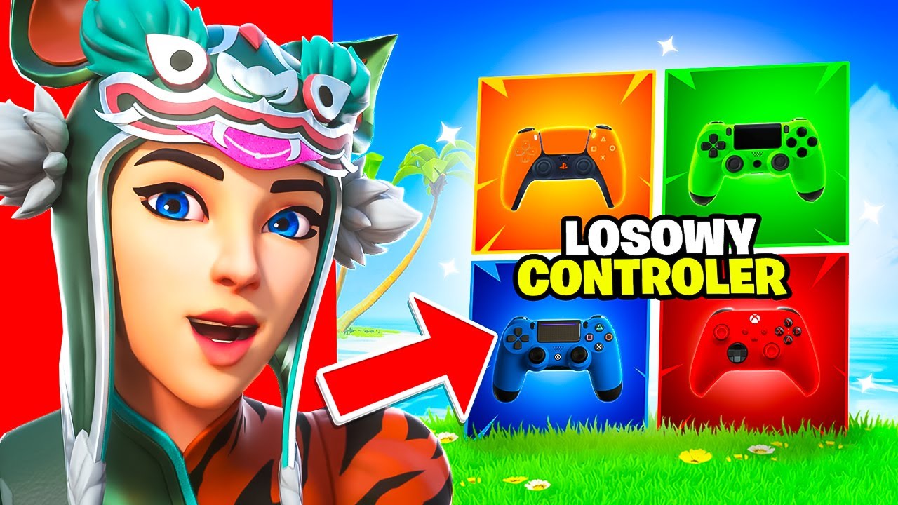 LOSOWY PAD W FORTNITE CHALLENGE!
