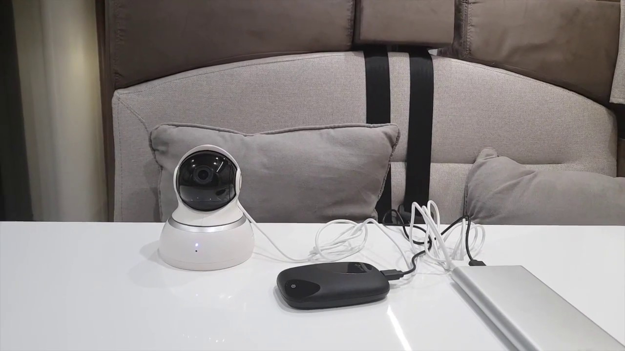 YI Dome 1080p .Cámara seguridad en Autocaravana