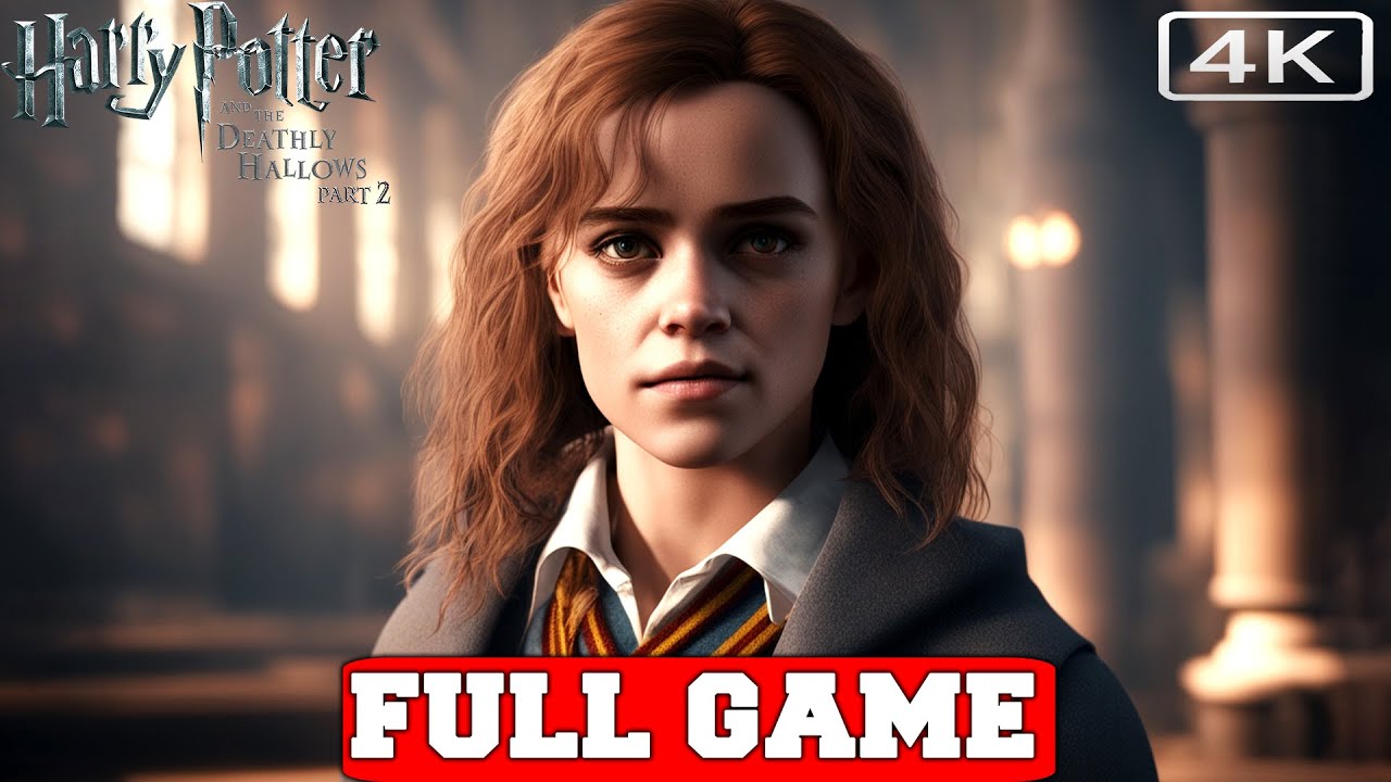 HARRY POTTER AND THE DEATHLY HALLOWS PART 2 Gameplay Walkthrough FULL GAME - No Commentary (PC 4K)