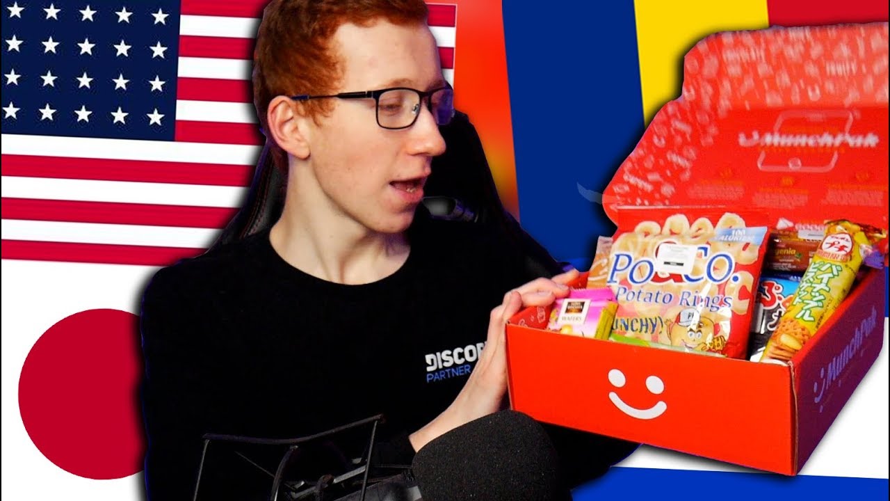 Brit Tries AMERICAN Candy! - Trying Foreign Food! (USA, Japan, Italy + MORE!)