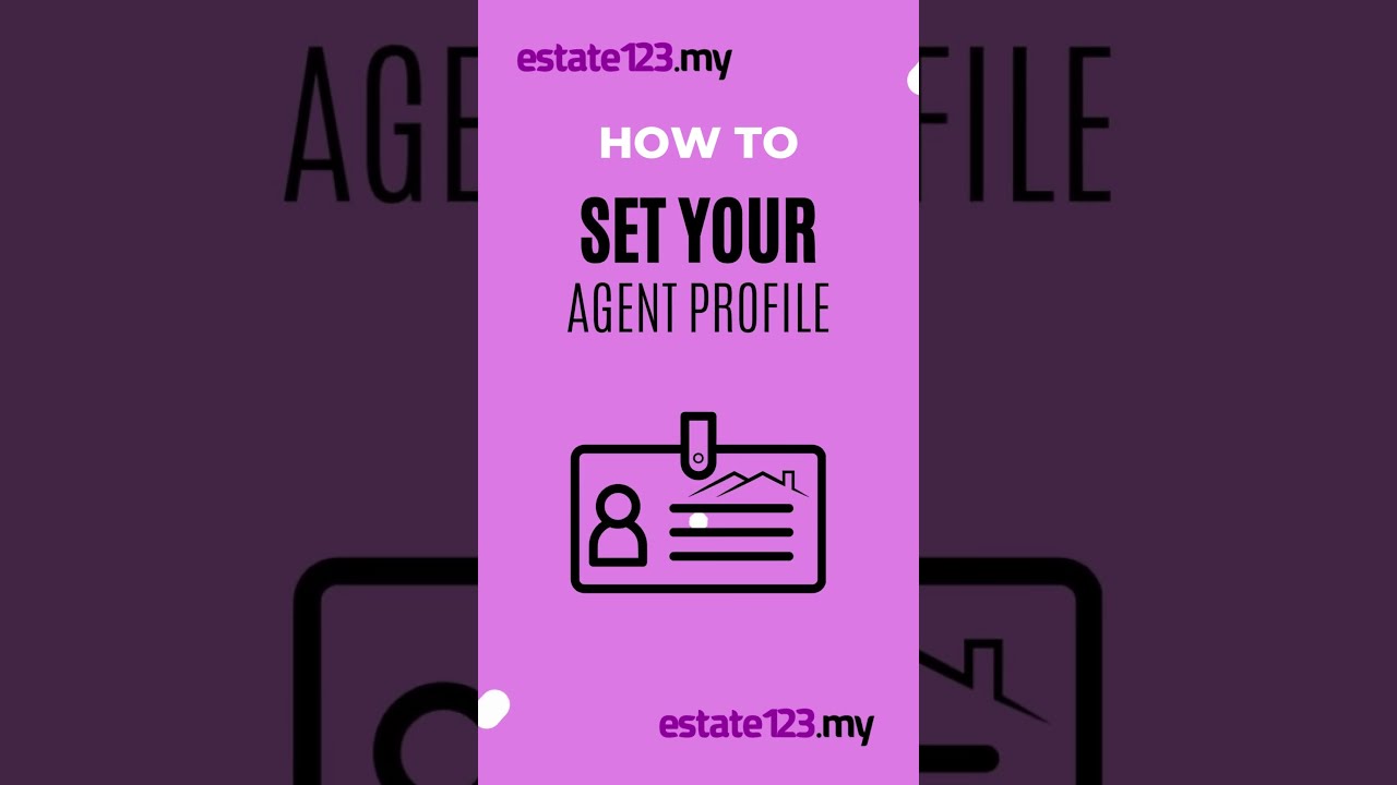 Estate123 How-To: Set Agent Profile