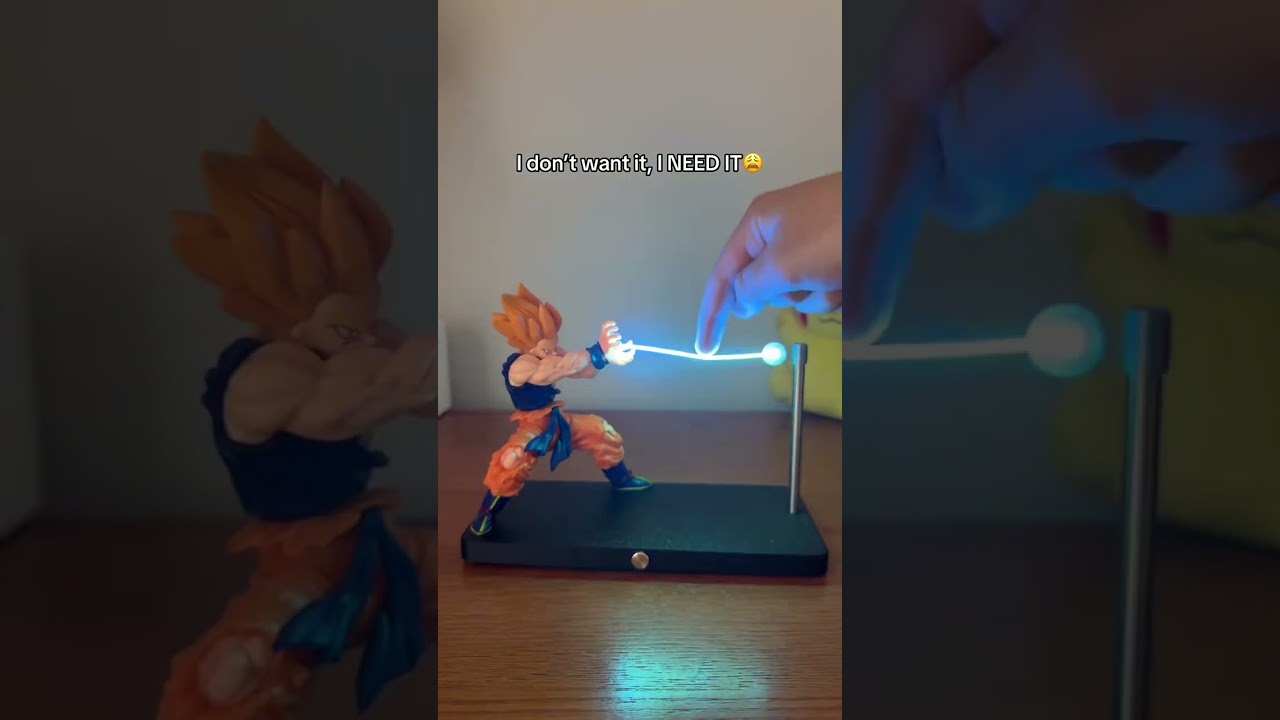 Dragon Ball Goku Lamp 🤩 🔥 #goku #lamp #dragonballz
