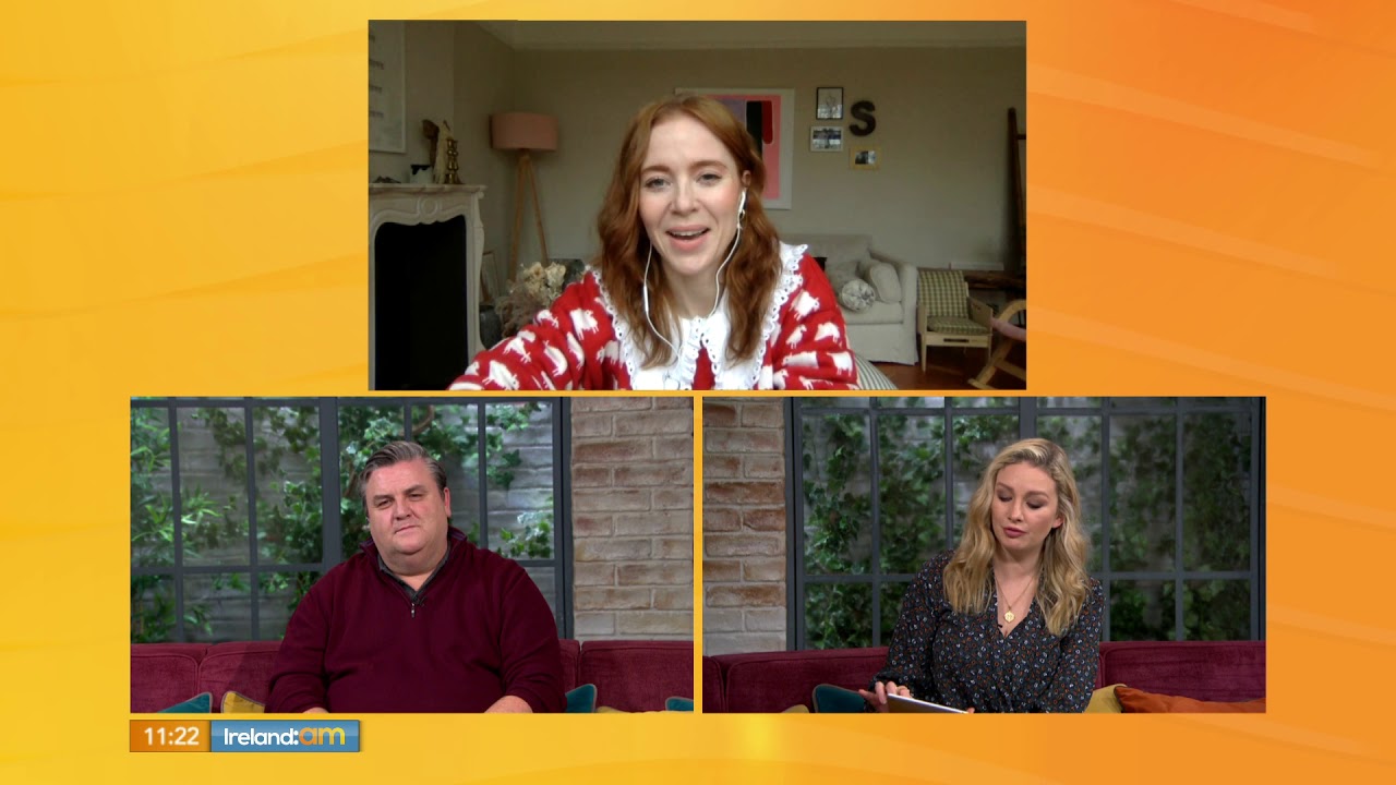 Angela Scanlon makes gardens perfect on Ireland AM