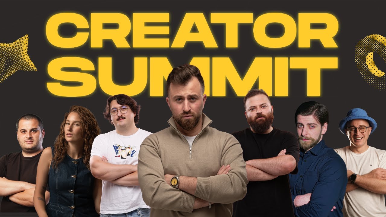 რა არის Creator Summit? - პირველი ქართული პროფესიული ღონისძიება კრეატორებისთვის
