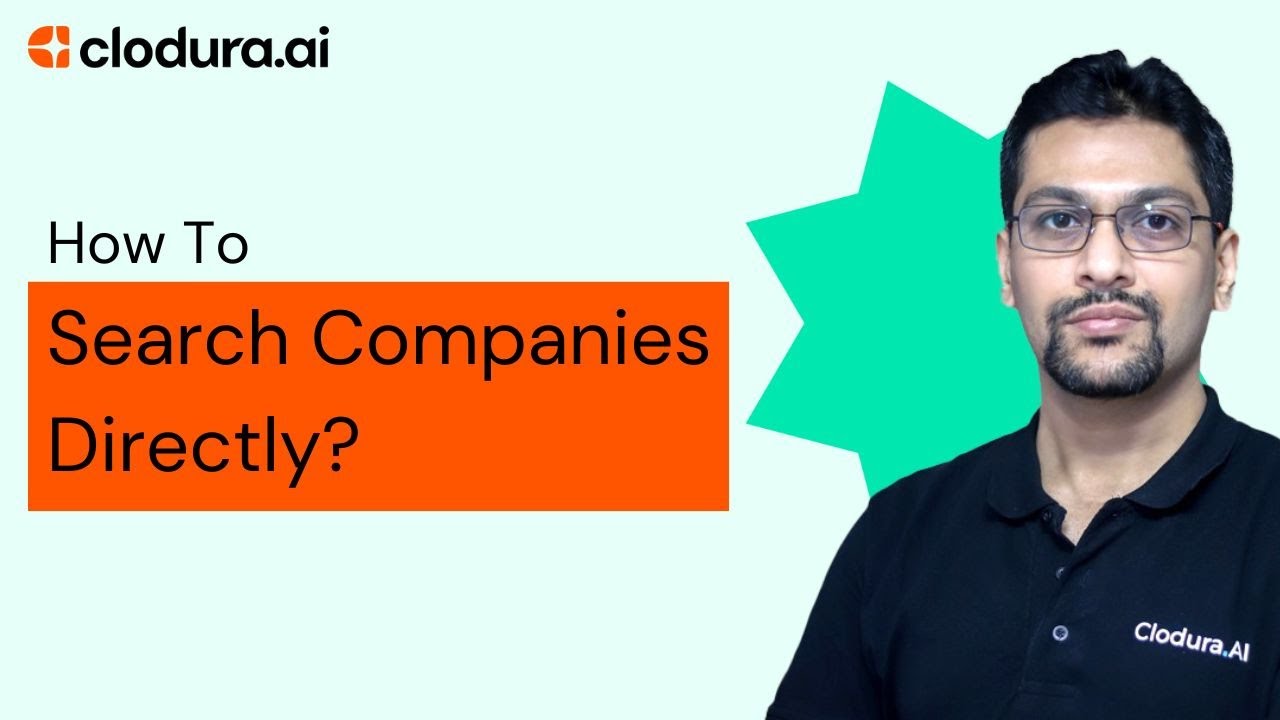 How to Search Companies in Clodura.AI?
