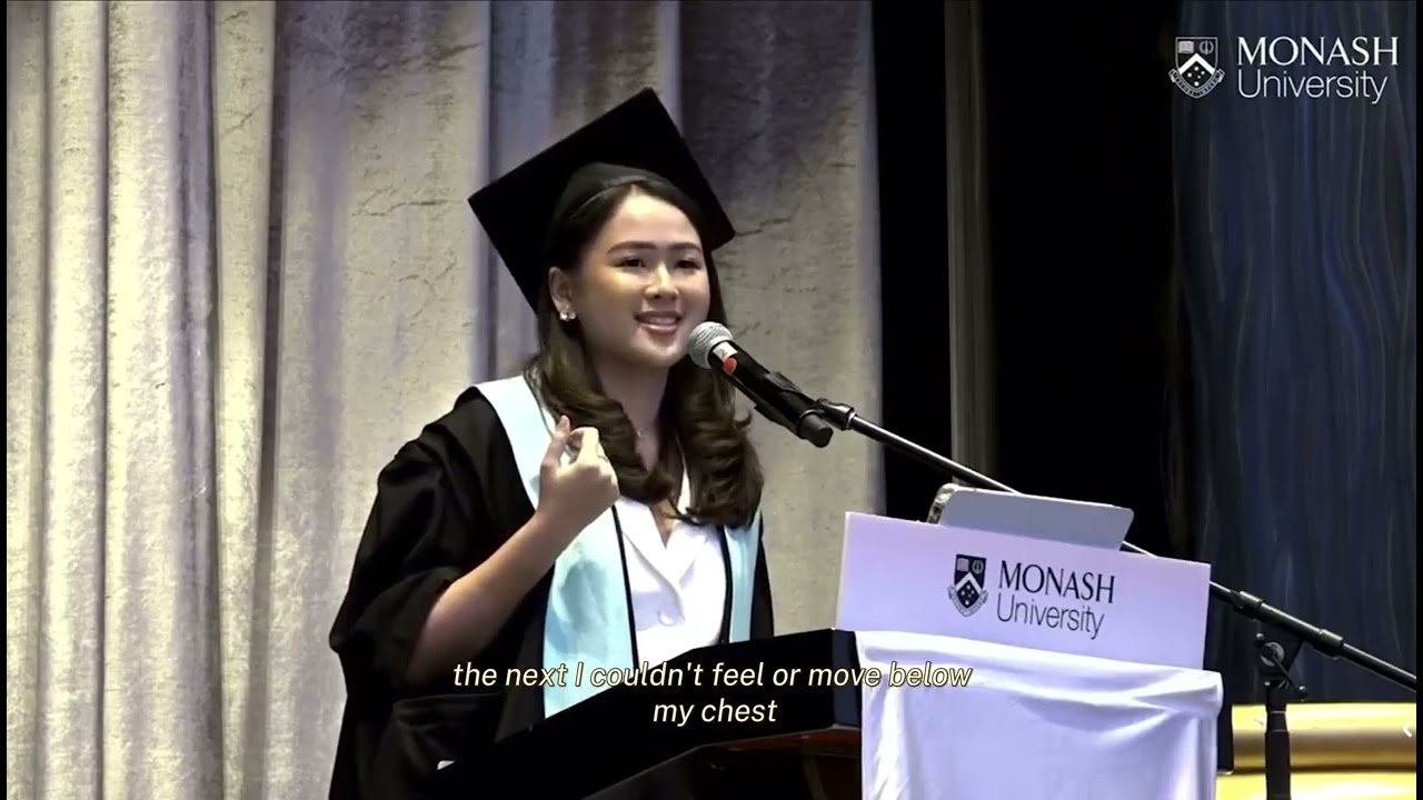 Monash University Malaysia Graduation Address April 2025, Chiara Lionel Salim