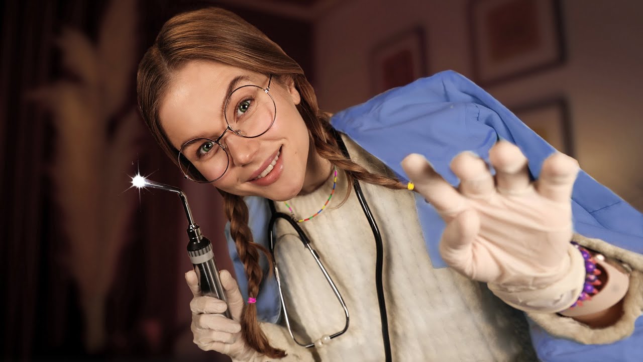 ASMR Night Nurse General Checkup At Home (Detailed Examination)