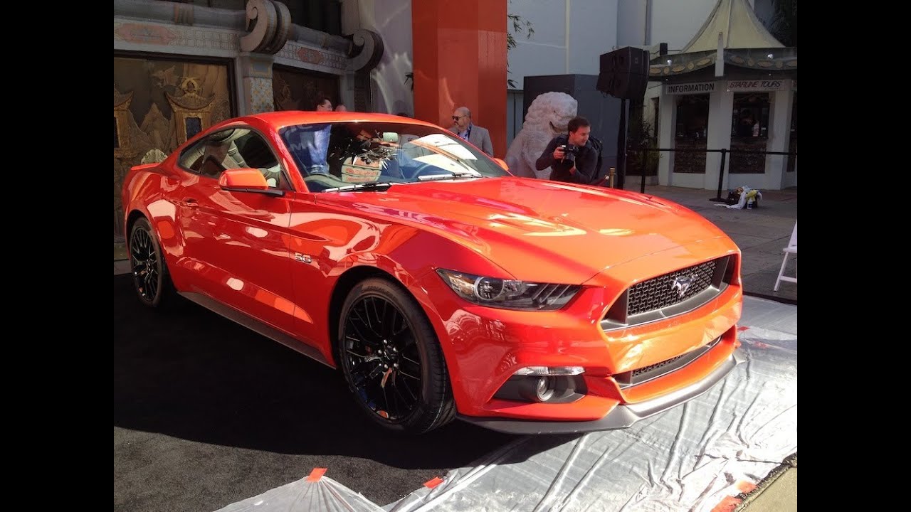 2015 Ford Mustang GT: Designed to be lower, wider & meaner