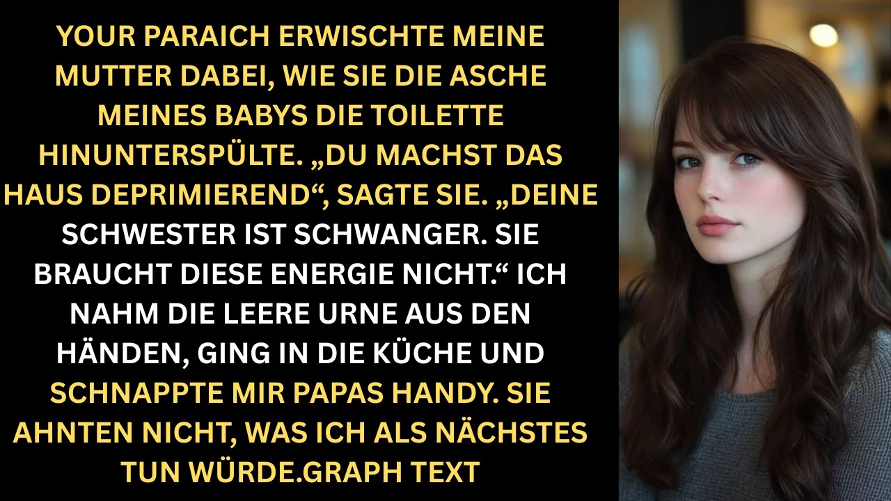 Meine Mutter spülte die Asche meines Babys die Toilette hinunter – „Du machst das Haus deprimierend.