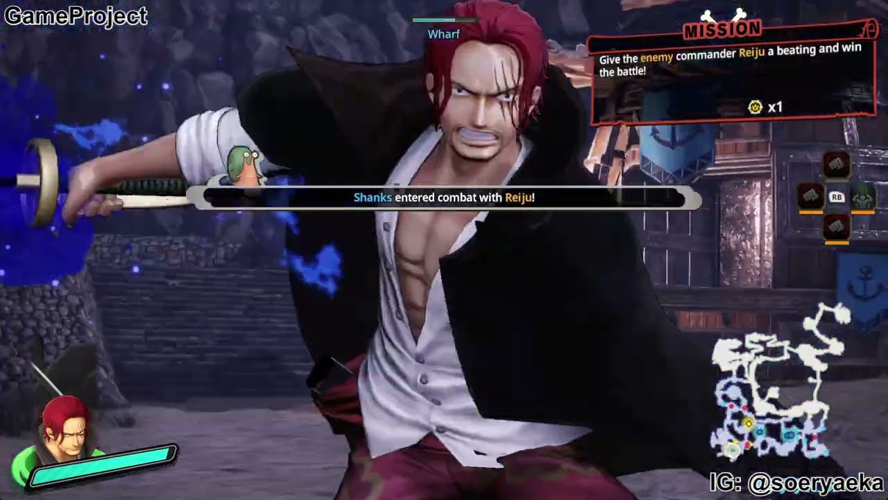 Shanks Gameplay Part 1 – Yonko Rambut Merah Tak Terbendung!