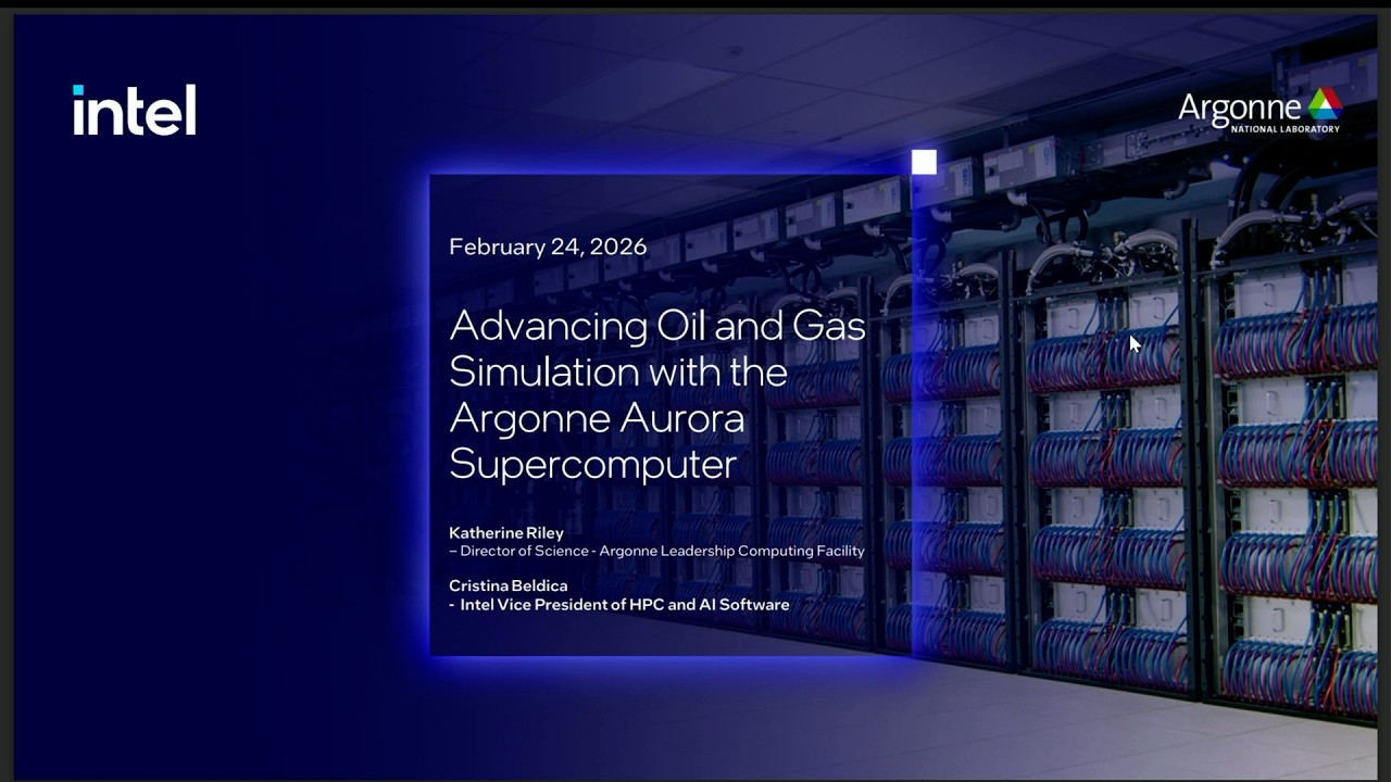 Katherine Riley, Cristina Beldica - Advancing Energy Research on the Aurora Supercomputer at ...