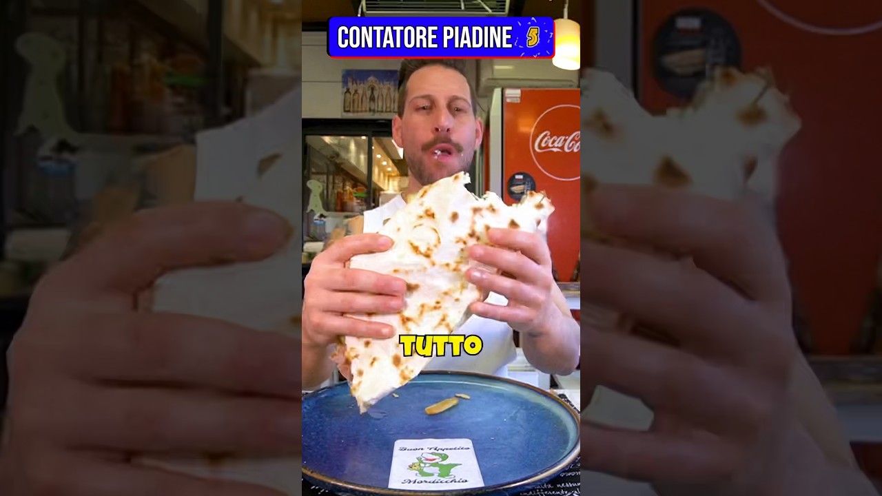 ALL YOU CAN EAT DI PIADINE! - (Svuoto il ristorante)