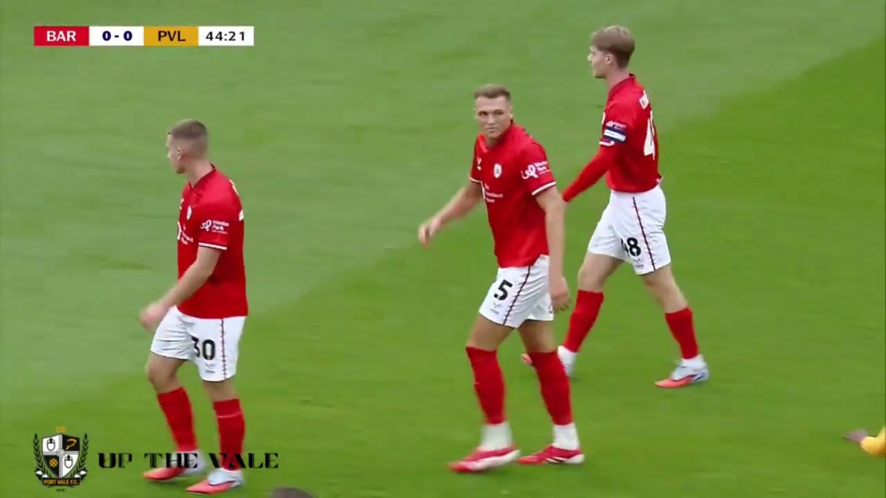 Barnsley 0 Port Vale 2