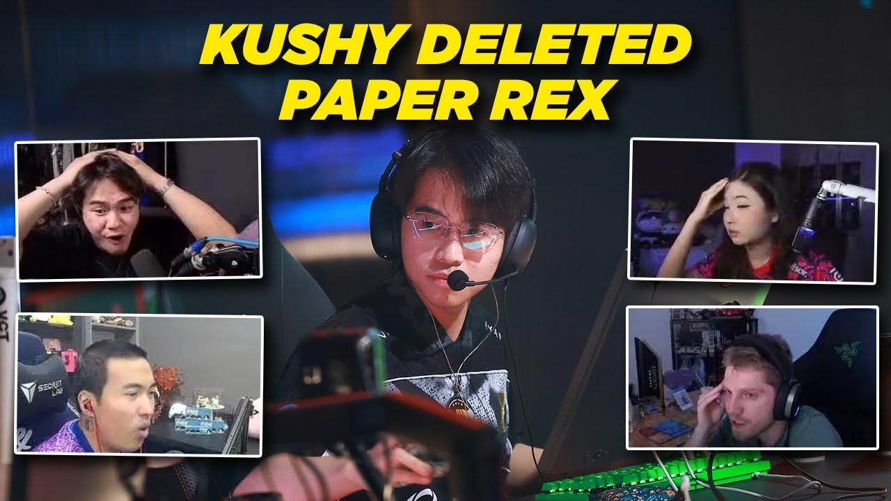 STREAMER REACTION TO RRQ KUSHY QUADKILL