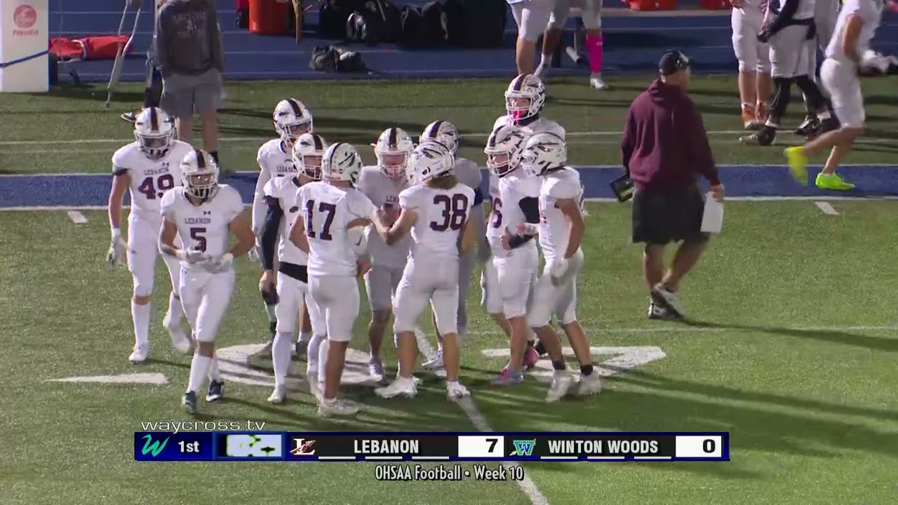 Lebanon vs Winton Woods High School Football - October 25, 2024